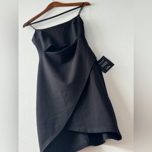 Lulus Cutout On the Town Black Cutout Bodycon Dress